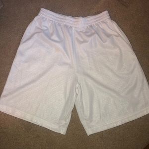 Boys white shorts